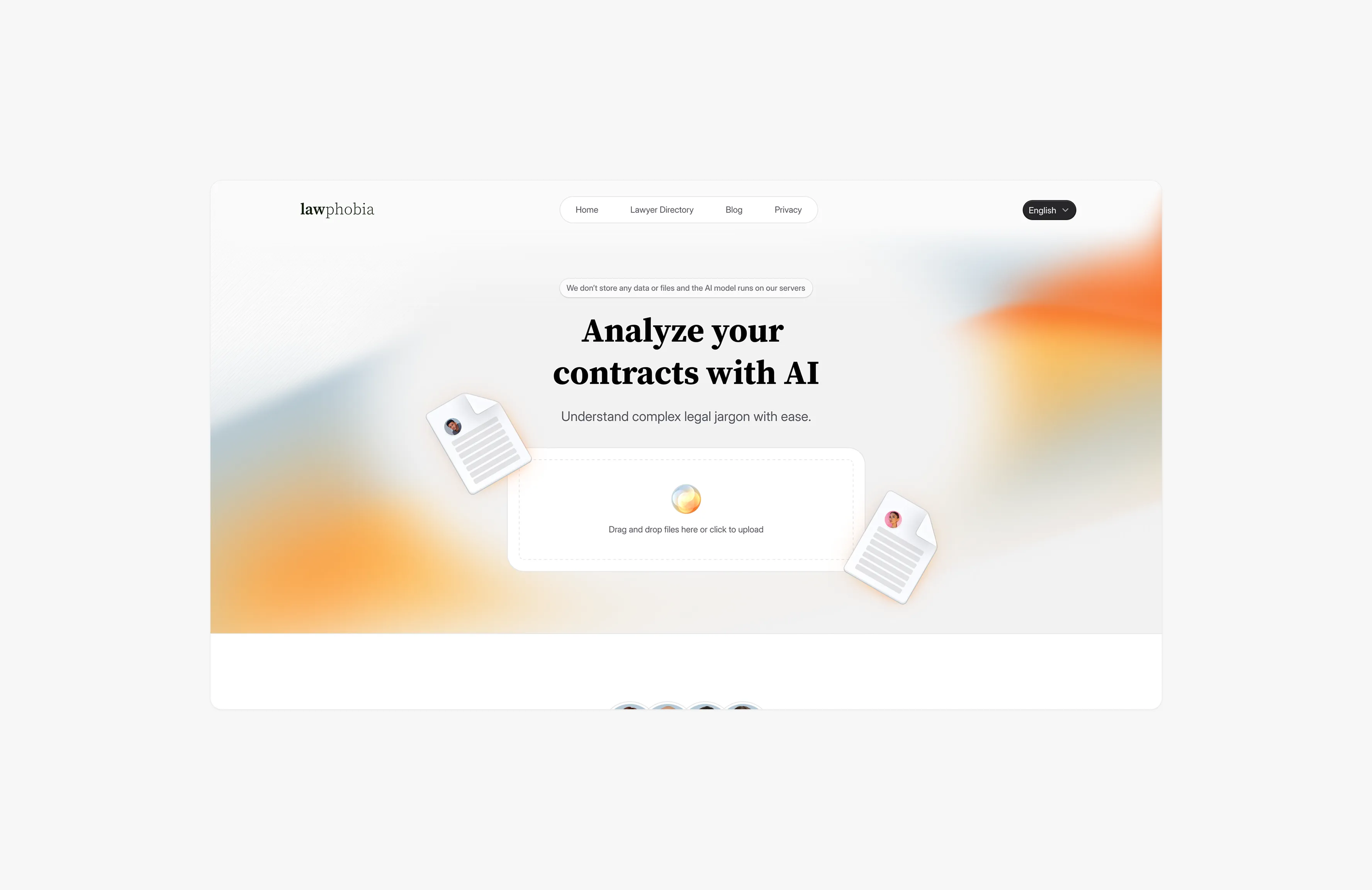 LawPhobia AI contract analysis platform